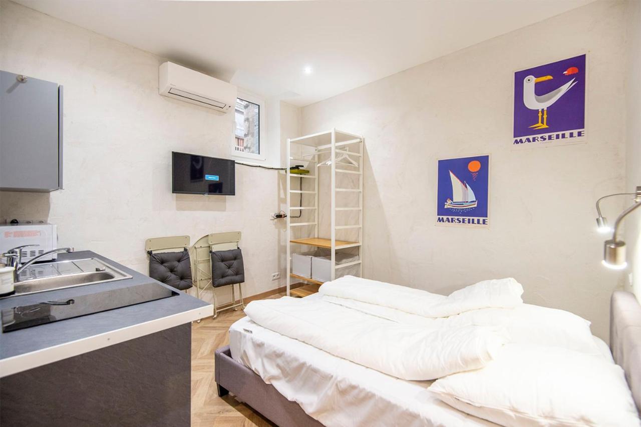 Studio In The Heart Of Marseille - Vieux Port Apartamento Exterior foto